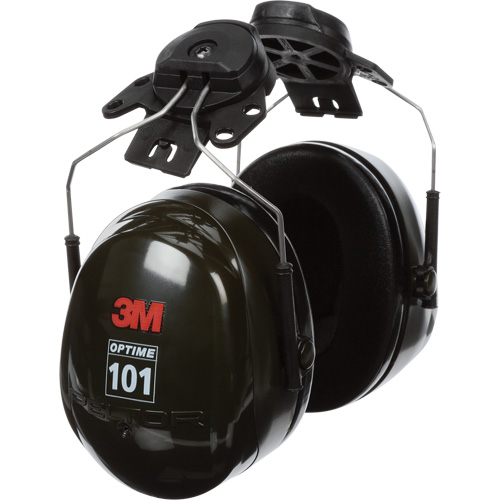 Serres-t&ecirc;tes de s&eacute;rie Peltor Optime 101, Fixation pour casque, 24 NRR dB Rideout Tool & Machine Inc.