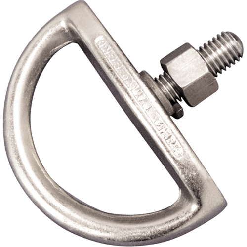 Boulon d'ancrage permanents en D de Miller, Boulonn&eacute;/Anneau en D, Usage Permanent Rideout Tool & Machine Inc.