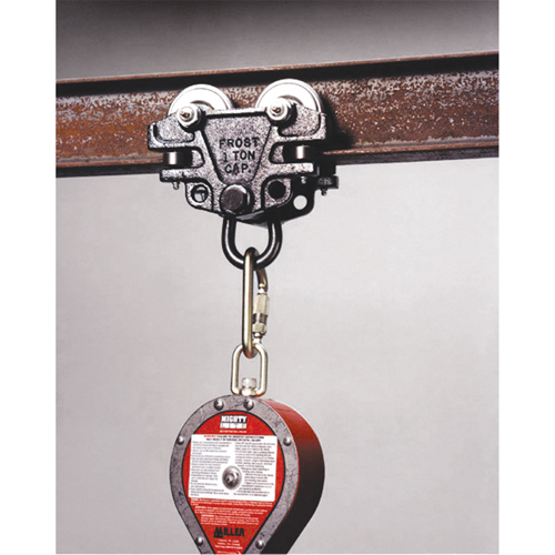 Miller&reg; Anchorage Connector Beam Trolley Adapter Kit, I-Beam, Temporary Use Rideout Tool & Machine Inc.