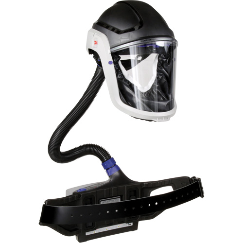 Trousse industrielle lourde pour APR motoris&eacute; TR-600 de Versaflo, Capuchon & visi&egrave;re, Pile Lithium-ion Rideout Tool & Machine Inc.