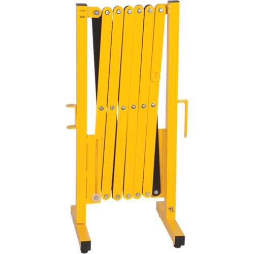 Expandable Barrier, 37" H x 11' L, Black/Yellow Rideout Tool & Machine Inc.