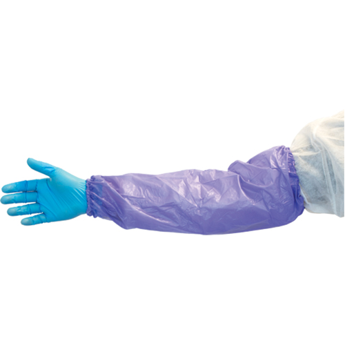 Lightweight Sleeves, 18" long, Vinyl, Blue Rideout Tool & Machine Inc.