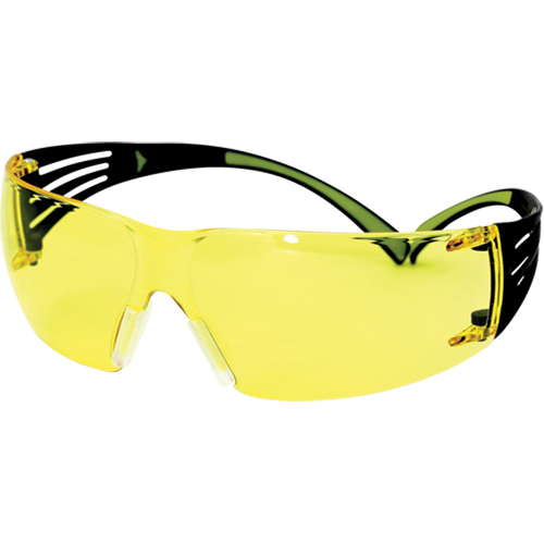 Securefit 400 Series Safety Glasses, Amber Lens, Anti-Fog/Anti-Scratch, ANSI Z87+/Meets/Exceeds CSA Z94.3 Rideout Tool & Machine Inc.