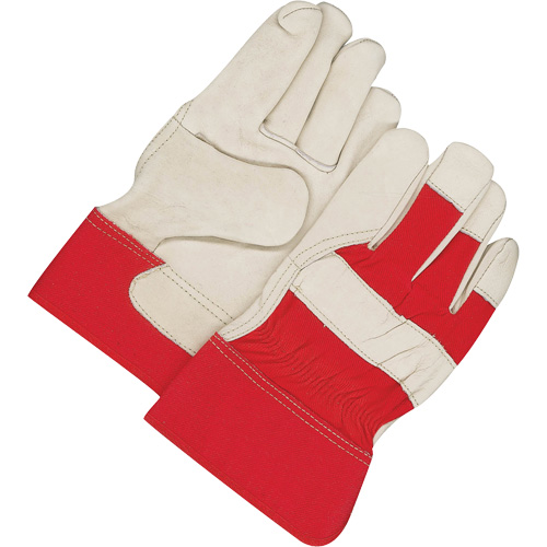 Gants d'ajusteur classiques, T-Grand, Paume en Cuir fleur de vache, Doublure en Molleton Rideout Tool & Machine Inc.