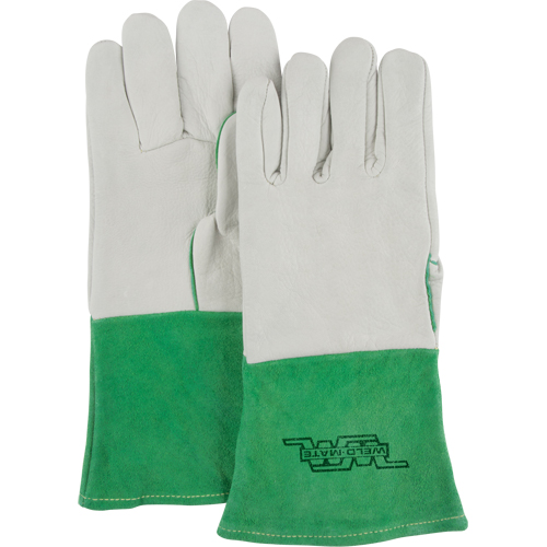 Gants de soudage TIG de premi&egrave;re qualit&eacute;, Cuir fleur de vache, Taille Moyen Rideout Tool & Machine Inc.