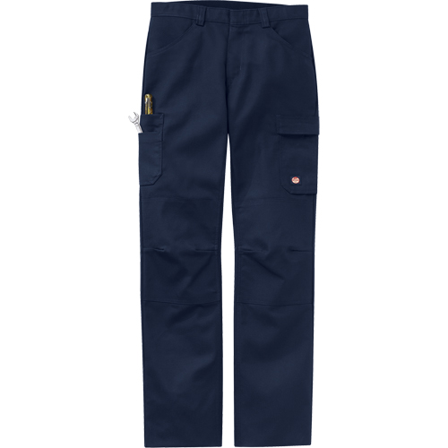 Performance Shop Pants, Canvas/Cotton/Polyester, Navy Blue, Size 30, 37 Inseam Rideout Tool & Machine Inc.
