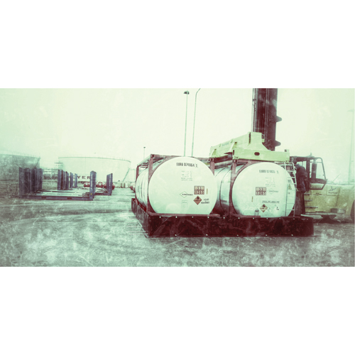 Berme pour r&eacute;servoir simple ISO, Capacit&eacute; 3590 gal., 24' la x 10' lo x 24" h, Support en L Rideout Tool & Machine Inc.