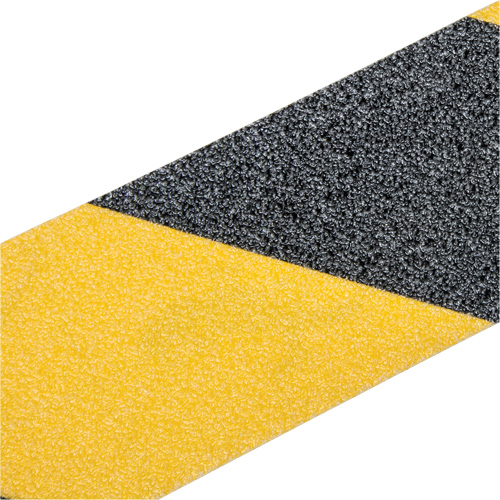 Premium Anti-Skid Tape, 2" x 60', Black & Yellow Rideout Tool & Machine Inc.