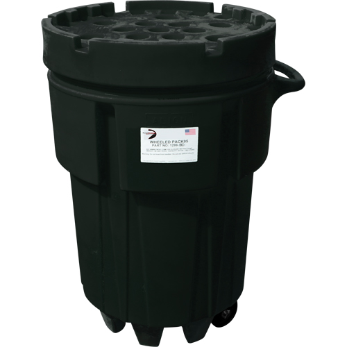 Contenants roulants Poly-Spillpaks, 95 gal. US, Mobile Rideout Tool & Machine Inc.