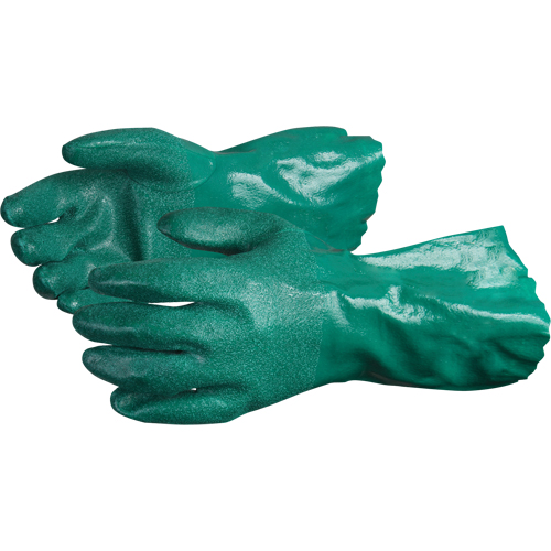 Gants Chemstop avec prise en poudre de c&eacute;ramique, Taille Moyen/8, 12" lo, Nitrile, Doublure en Jersey de coton, 40-mil Rideout Tool & Machine Inc.