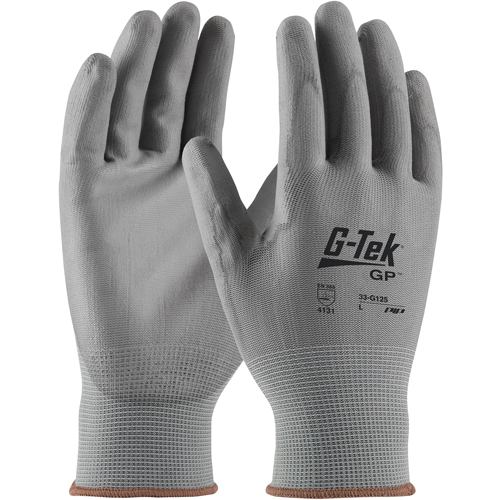 G-Tek 33G-165 Coated Gloves, 9/Large, Polyurethane Coating, 13 Gauge, Nylon Shell Rideout Tool & Machine Inc.