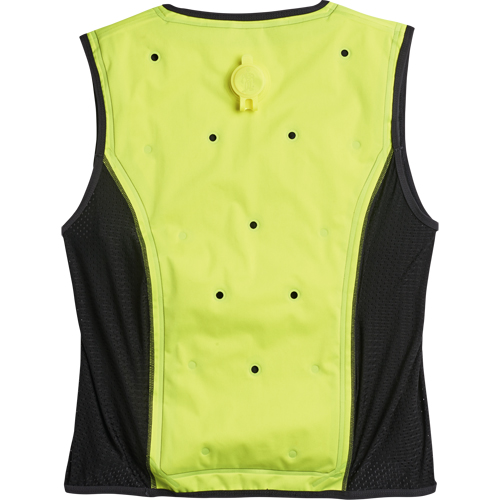 Vestes refroidissantes &agrave; &eacute;vaporation s&egrave;che Chill-Its 6685, Moyen, Jaune lime haute visibilit&eacute; Rideout Tool & Machine Inc.