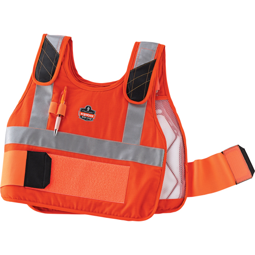 Vestes de refroidissement par changement de phase 6215HV, Petit/Moyen, Orange Rideout Tool & Machine Inc.
