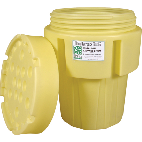 Baril Ultra-Overpacks, 65 gal., Stationnaire Rideout Tool & Machine Inc.