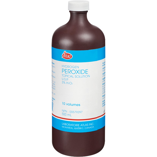 Peroxyde d'hydrog&egrave;ne, Liquide, Antiseptique Rideout Tool & Machine Inc.