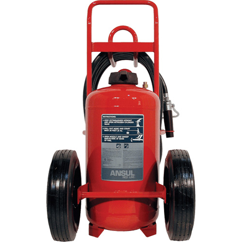 Red Line&reg; Wheeled Fire Extinguishers, BC, 125 lbs. Capacity Rideout Tool & Machine Inc.