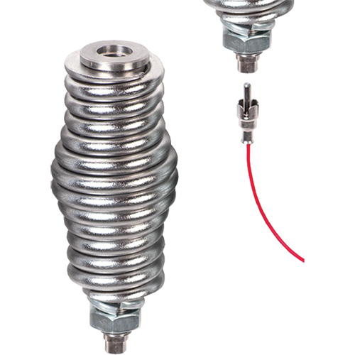 Safety Whip&reg; Flagstaff Mounting Base, Spring Mount Rideout Tool & Machine Inc.