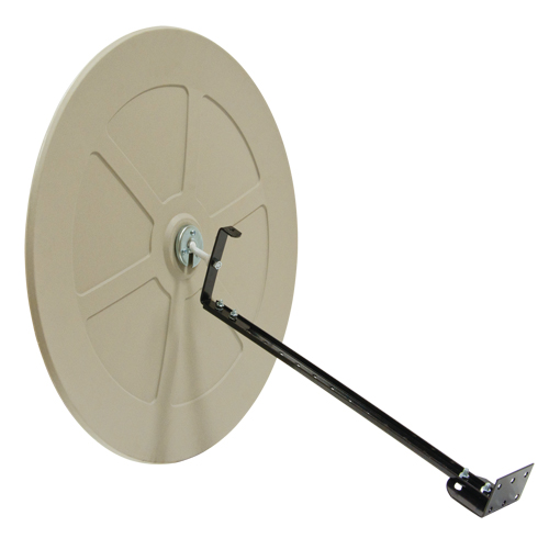Miroir convexe avec support, Int&eacute;rieur/Ext&eacute;rieur, Diam&egrave;tre 30" Rideout Tool & Machine Inc.