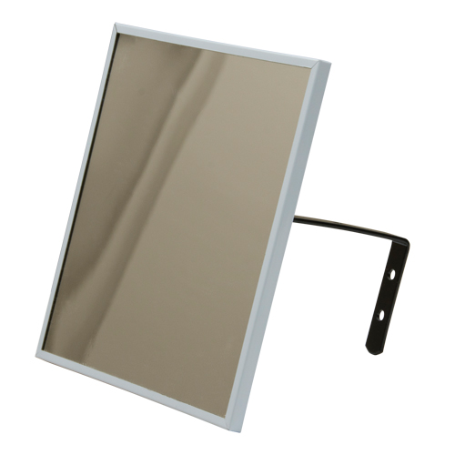 Miroir plat, 12" ha x 12" la, Encadr&eacute; Rideout Tool & Machine Inc.
