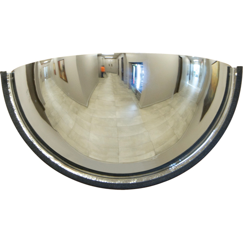 180° Dome Mirror, Half Dome, Closed Top, 18" Diameter Rideout Tool & Machine Inc.