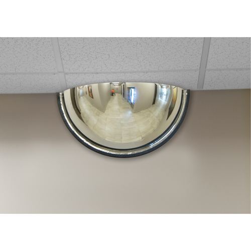 180° Dome Mirror, Half Dome, Closed Top, 18" Diameter Rideout Tool & Machine Inc.