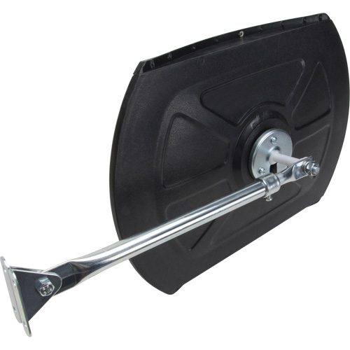 Miroir convexe rectangulaire/rond avec bras t&eacute;lescopique, 12" h x 18" la, Int&eacute;rieur/Ext&eacute;rieur Rideout Tool & Machine Inc.