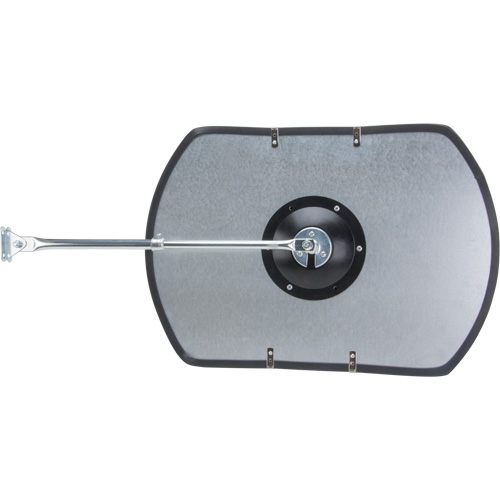Roundtangular Convex Mirror with Telescopic Arm, 12" H x 18" W, Indoor/Outdoor Rideout Tool & Machine Inc.