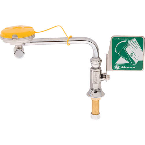Axion&reg; Eye/Face Wash Station, Sink Mount Installation Rideout Tool & Machine Inc.