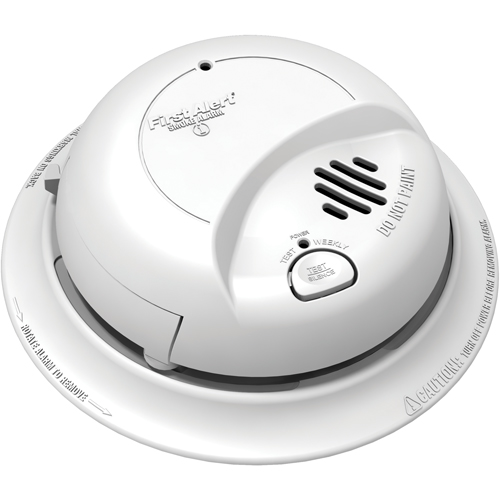 120V Hardwired Smoke Alarm with Battery Back-Up Rideout Tool & Machine Inc.