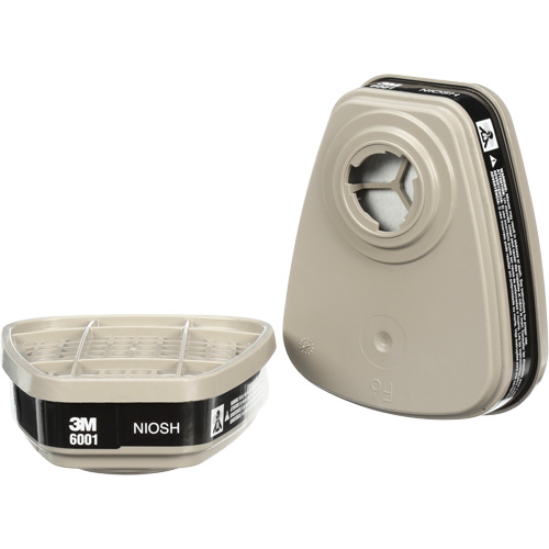 Cartouches pour respirateur s&eacute;rie 6000, Cartouche gaz/vapeur, Vapeur organique Rideout Tool & Machine Inc.