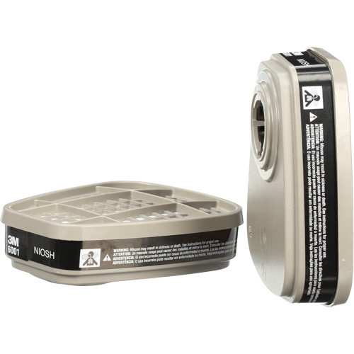 Cartouches pour respirateur s&eacute;rie 6000, Cartouche gaz/vapeur, Vapeur organique Rideout Tool & Machine Inc.