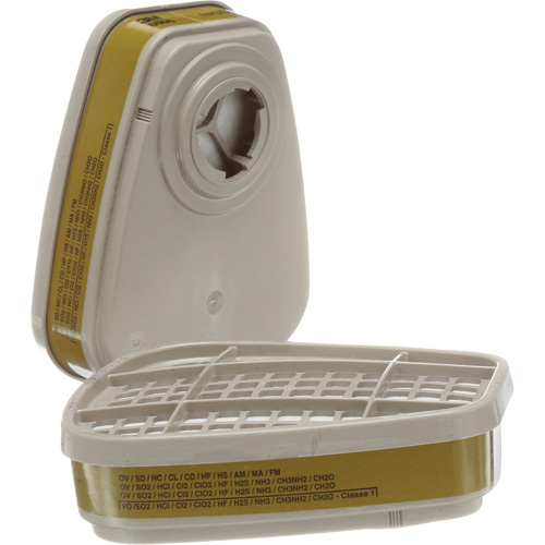 Cartouches pour respirateur s&eacute;rie 6000, Cartouche gaz/vapeur, Gaz multiples/Vapeurs Rideout Tool & Machine Inc.