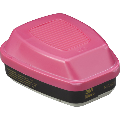 Cartouches pour respirateur s&eacute;rie 6000, Cartouche gaz/vapeur, Formald&eacute;hyde/P100 Rideout Tool & Machine Inc.