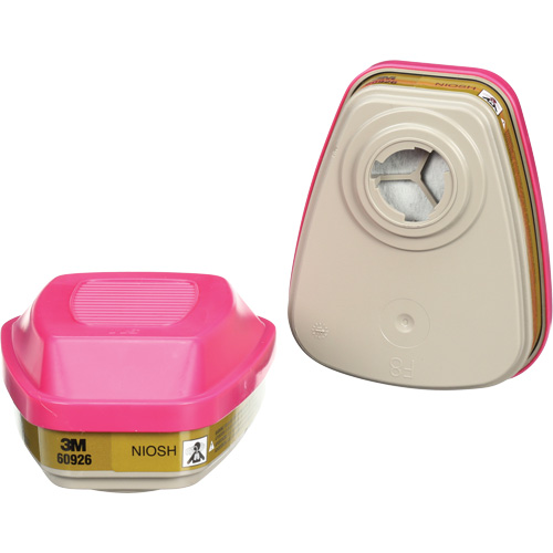 Cartouches pour respirateur s&eacute;rie 6000, Cartouche gaz/vapeur, Gaz multiples/Vapeurs/P100 Rideout Tool & Machine Inc.