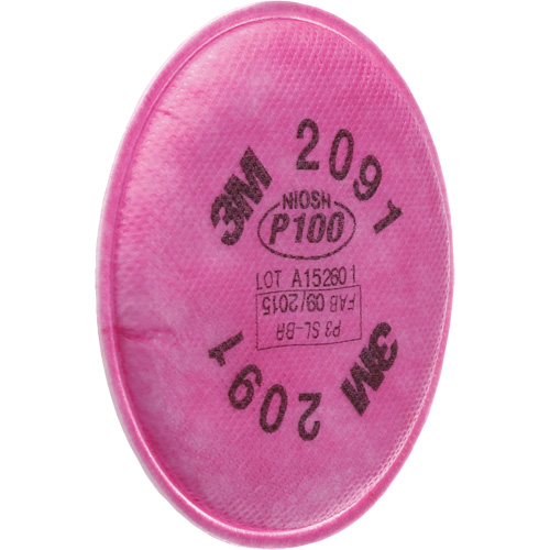 Pr&eacute;filtres pour respirateurs s&eacute;rie 2000, Filtre contre les particules, Filtre P100 Rideout Tool & Machine Inc.