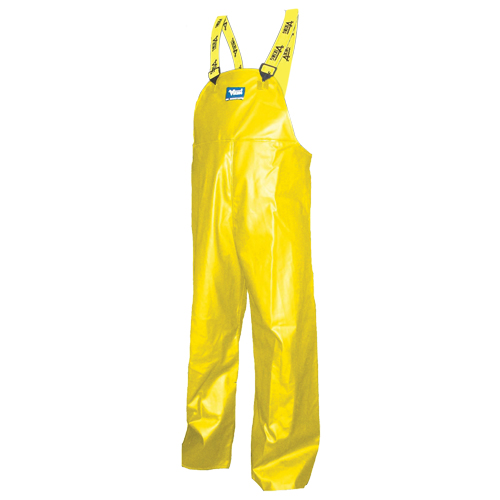 Pantalons &agrave; bavette Journeyman, 2T-Grand, Polyester/PVC, Jaune Rideout Tool & Machine Inc.