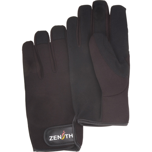 Gants pour m&eacute;canicien ZM100, Paume Synth&eacute;tique, Taille Moyen Rideout Tool & Machine Inc.