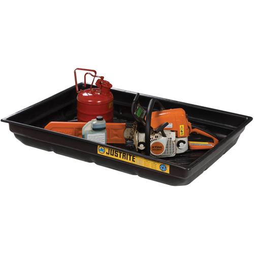 EcoPolyBlend Spill Tray, 47.5" L x 23" W x 5.5" H, 20 gal. Spill Capacity Rideout Tool & Machine Inc.