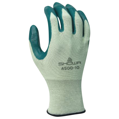 Gants enduits de nitrile, 6, R&ecirc;vetement Nitrile, Calibre 13, Enveloppe en Nylon Rideout Tool & Machine Inc.