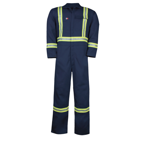 Combinaison non doubl&eacute;e Westex UltraSoft, Taille 34/36, Bleu marine, 12,4 cal/cm2 Rideout Tool & Machine Inc.
