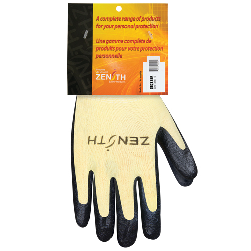 Superior Grip Cut-Resistant Gloves, Size 3X-Large, 13 Gauge, Foam Nitrile Coated, Aramid Shell, ANSI/ISEA 105 Level 3/EN 388 Level 5 Rideout Tool & Machine Inc.