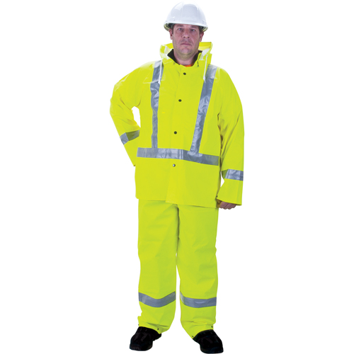 Imperm&eacute;able pour la circulation de premi&egrave;re qualit&eacute; RZ900, Petit, Jaune lime haute visibilit&eacute; Rideout Tool & Machine Inc.