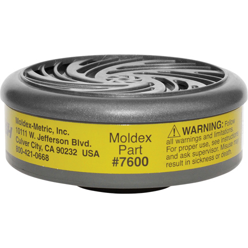 7000/9000 Series Respirator Filters, Gas/Vapour Cartridge, Multi Gas/Organic Vapour Rideout Tool & Machine Inc.