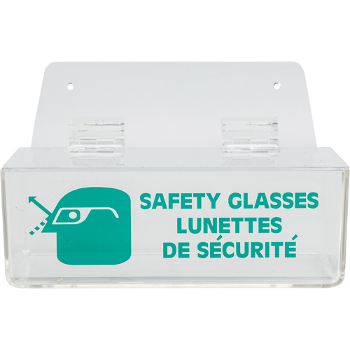 Safety Glasses Dispenser With Lid Rideout Tool & Machine Inc.