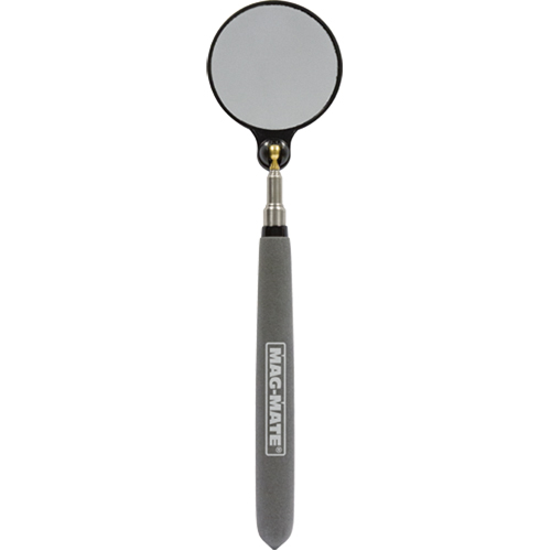 Inspection Mirror, Circular, 2-1/4" L x 2-1/4" W, Telescopic Rideout Tool & Machine Inc.