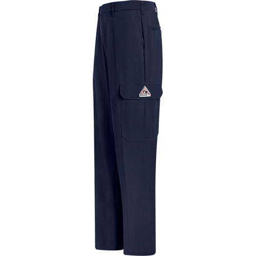 Flame-Resistant Cool Touch&reg; 2 Cargo Pants, 32, x 37, Navy Blue, 10.1 cal/cm² Rideout Tool & Machine Inc.