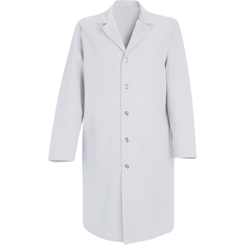 Lab Coats, Poly-Cotton, 32, White Rideout Tool & Machine Inc.