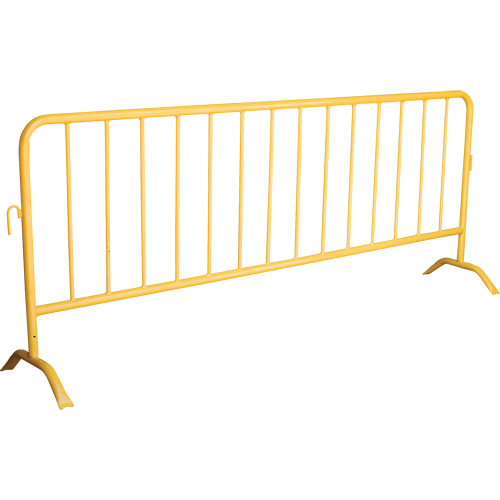 Barri&egrave;re portative, Emboîtables, 102" lo x 40" h, Jaune Rideout Tool & Machine Inc.