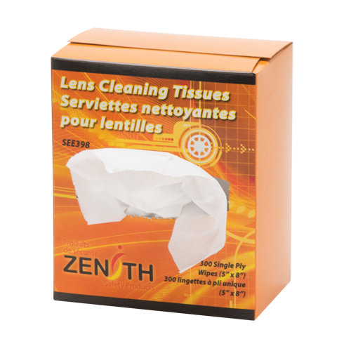 Serviettes nettoyantes pour lentilles, 5" x 8", 300 /pqt. Rideout Tool & Machine Inc.