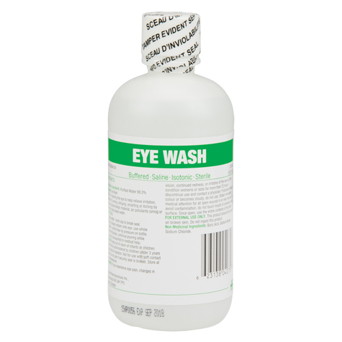 Eyewash, Full Bottle, 250 ml Rideout Tool & Machine Inc.
